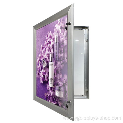 Hinged Door Open Waterproof Outdoor LED Light Box